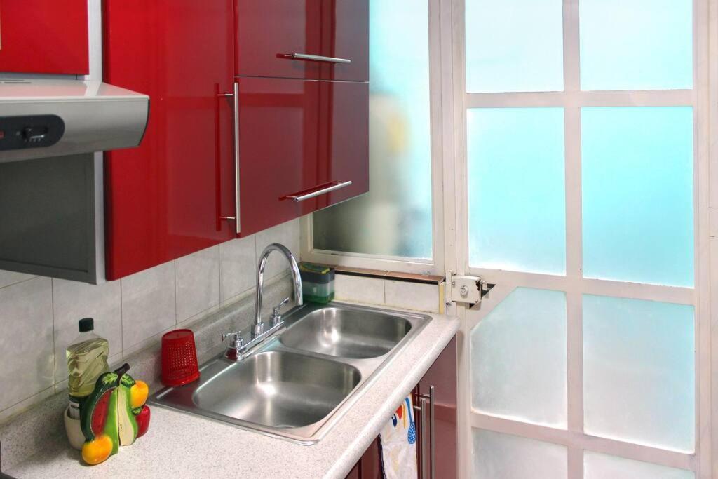 Colorida Casa Azul En Texcoco Centro Wifi Cocina Villa Texcoco de Mora ภายนอก รูปภาพ
